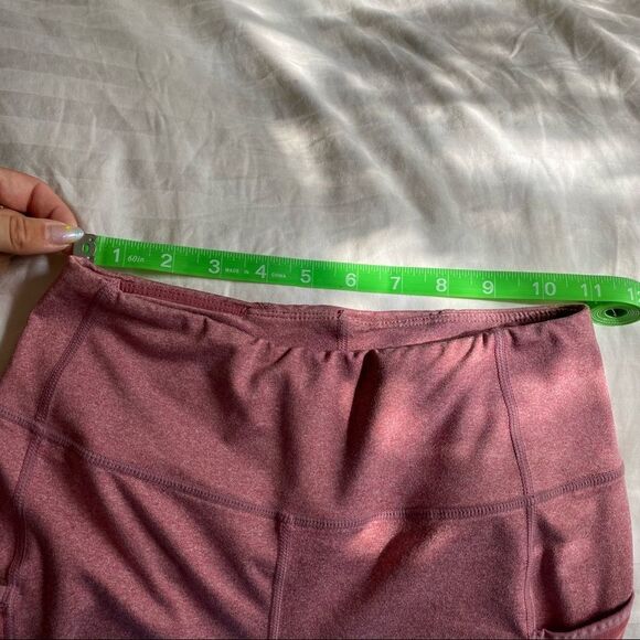 Gymshark Pink Mesh Full Length Leggings - Picture 7 of 9